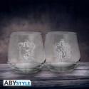 SET DE 2 VERRES SERDAIGLE POUFSOUFFLE - HARRY POTTER