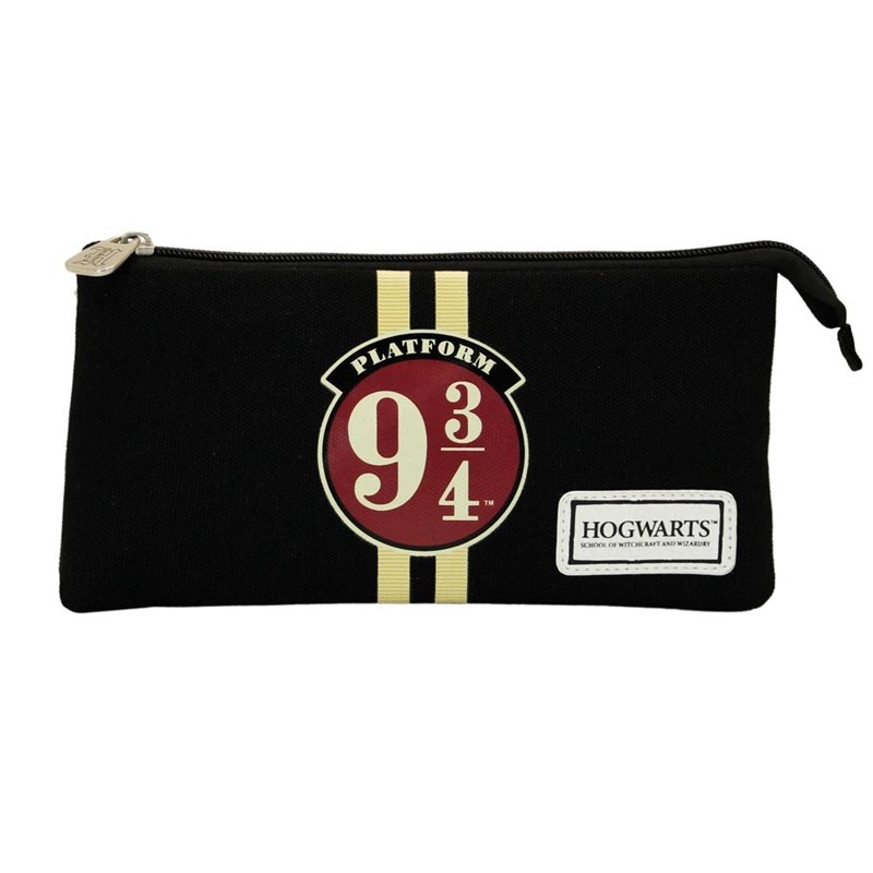Trousse plumier triple Platform 9 3/4 - Harry Potter