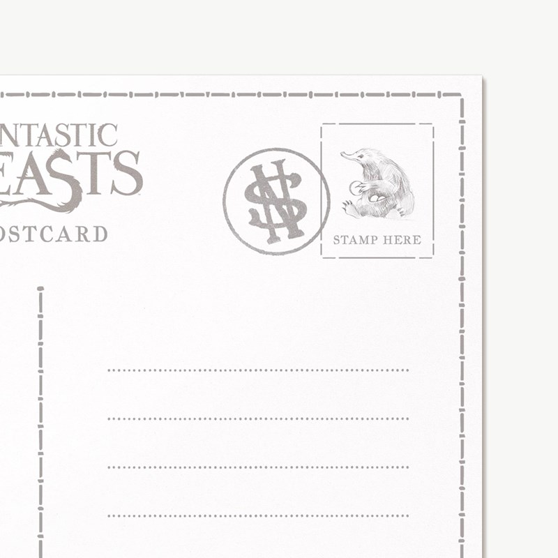 Cartes postales Mystères - Série 01 Le journal de terrain de Norbert Dragonneau