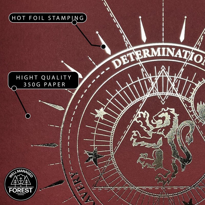 Artprint Gryffondor dorure à chaud - Harry Potter