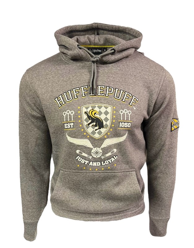 Sweat à capuche hoodie Poufsouffle Quidditch - Harry Potter