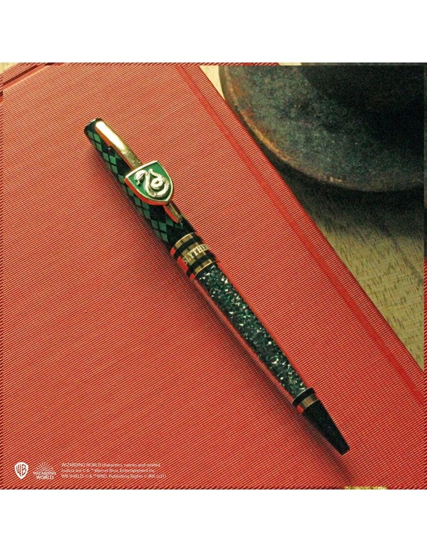 Stylo Serpentard en verre Arribas - Harry Potter