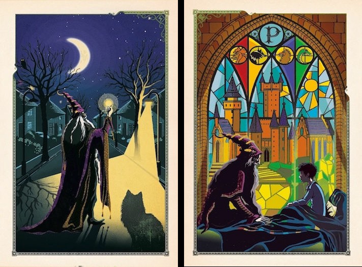 Harry Potter à l'École des Sorciers (FRANCAIS) - Illustré par MinaLima