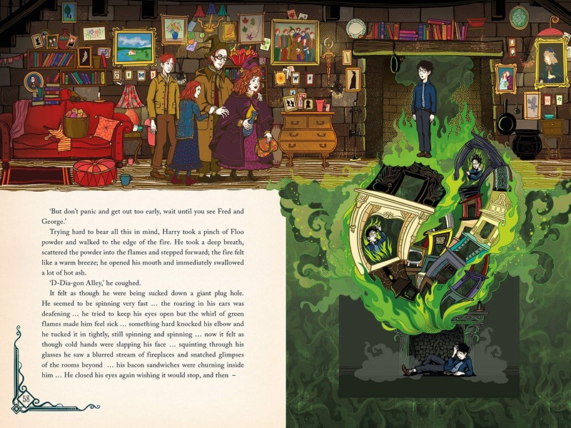 Harry Potter and the Chamber of Secrets (ENGLISH) - Illustré par MinaLima