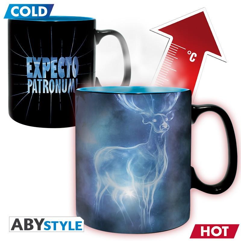 Mug Heat Change - 460 ml - Patronus - Harry Potter
