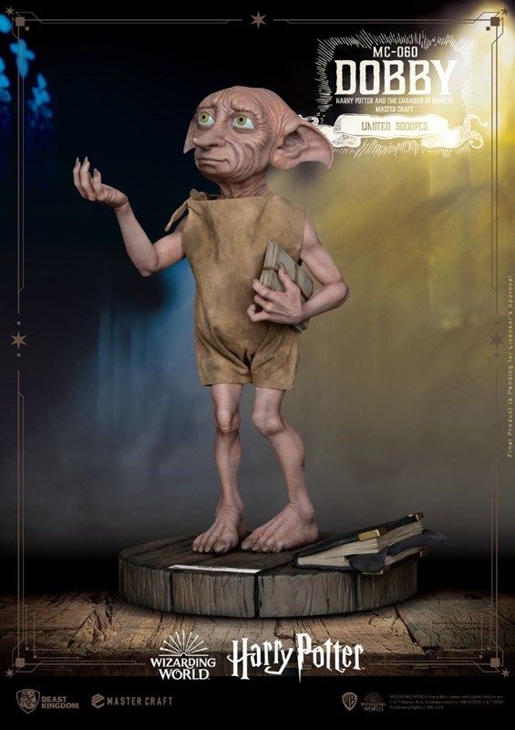 Statuette Dobby Master Craft 39 cm 3000 ex. - Harry Potter