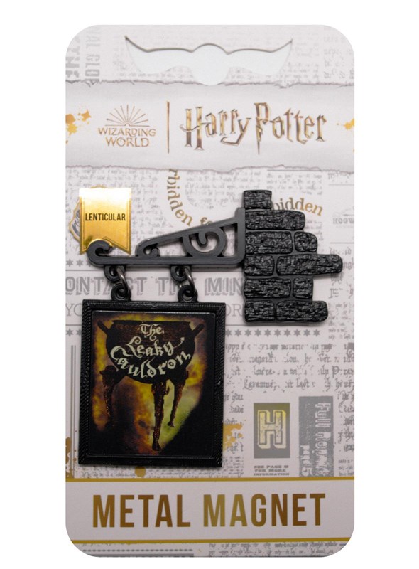 Magnet lenticulaire Chaudron Baveur - Harry Potter