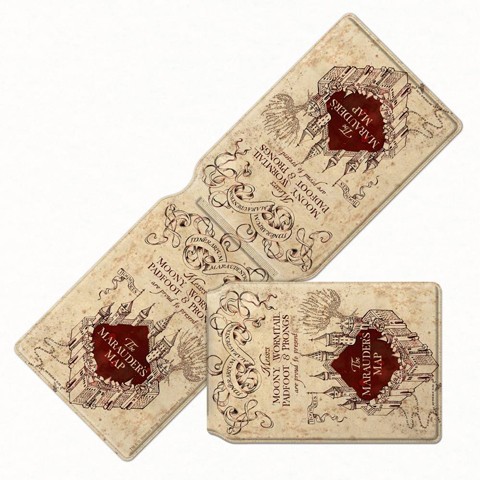 Porte-cartes Carte du Maraudeur