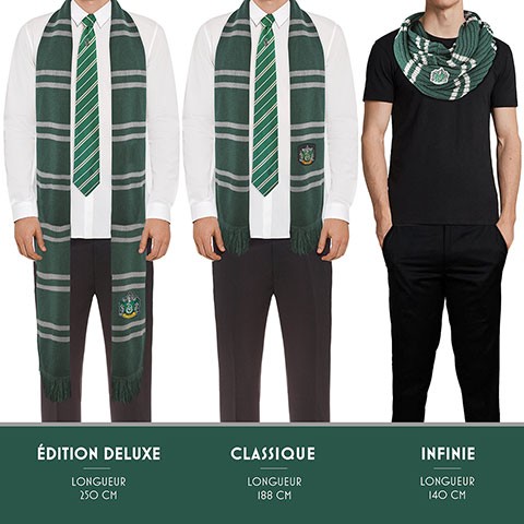 Echarpe Serpentard Deluxe - Harry Potter
