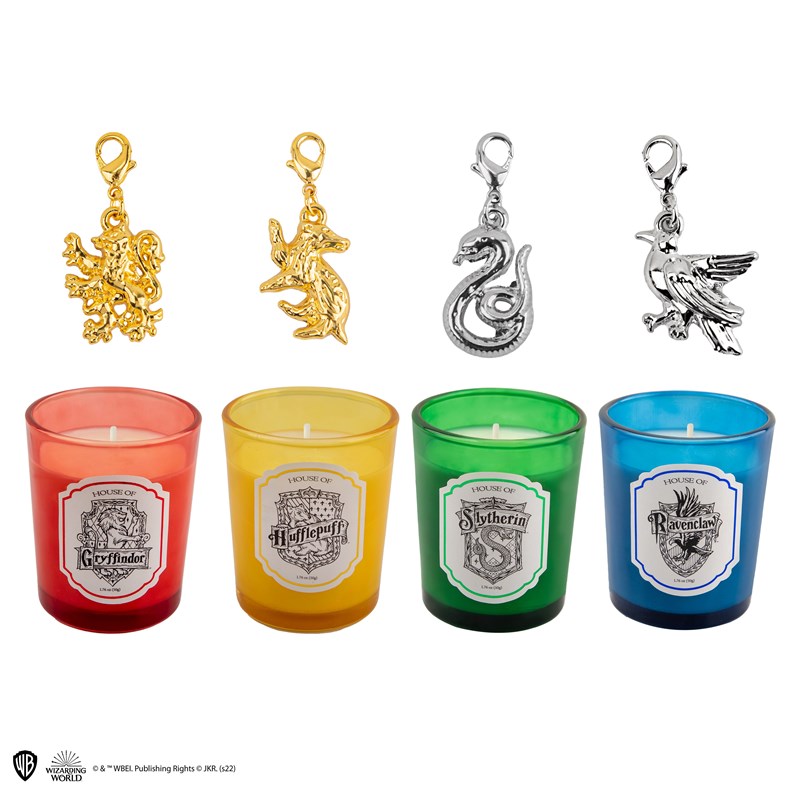 Coffret bougies parfumées + bracelet et charms - Harry Potter