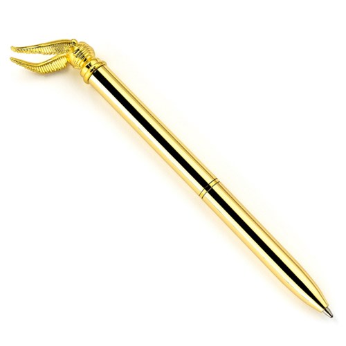 Stylo à bille doré Vif d'Or - Harry Potter