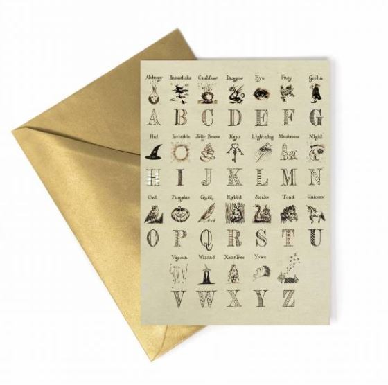 Carte de voeux - L'Alphabet de Harry