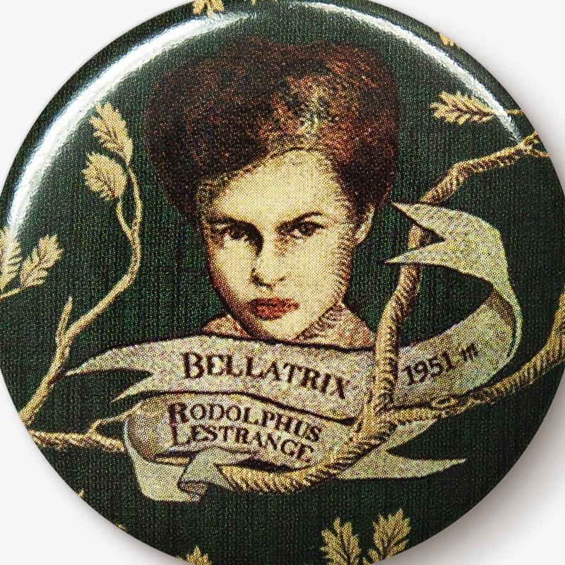 Badge tapisserie famille Black Harry Potter - Bellatrix Lestrange
