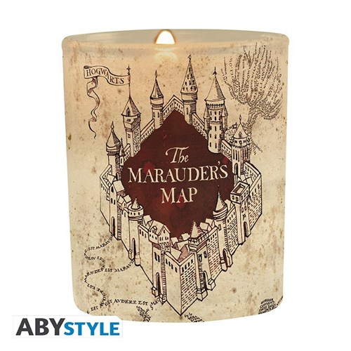 Bougie Carte du Maraudeur - Harry Potter