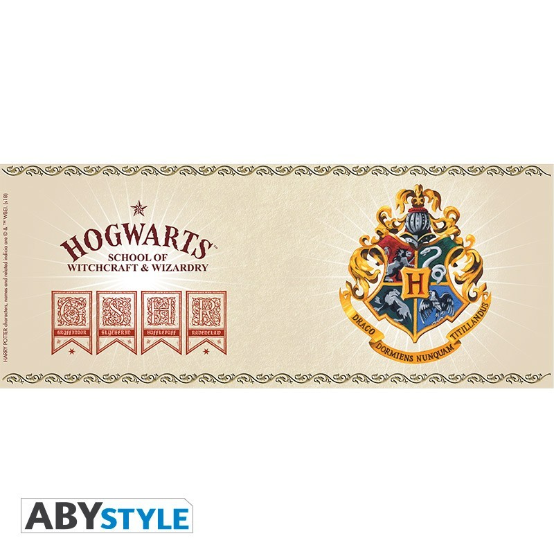HARRY POTTER - Mug - 320 ml - Poudlard 4 maisons