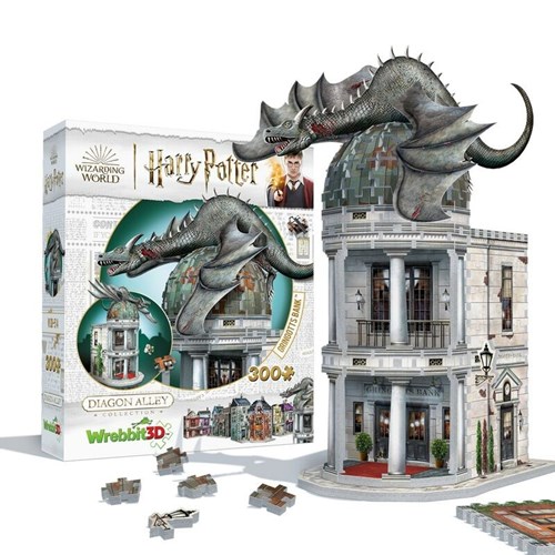 puzzle harry potter banque gringotts dragon