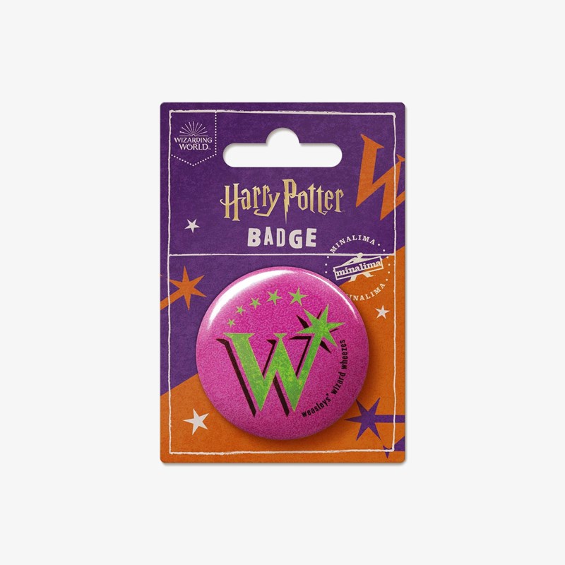 Badge Harry Potter MinaLima - Jumeaux Weasley