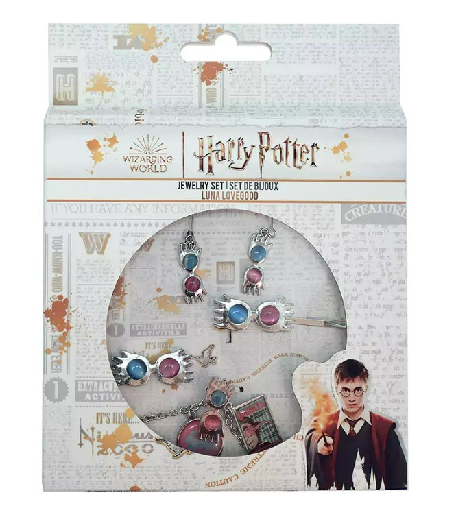 Set 4 bijoux Luna Lovegood - Harry Potter