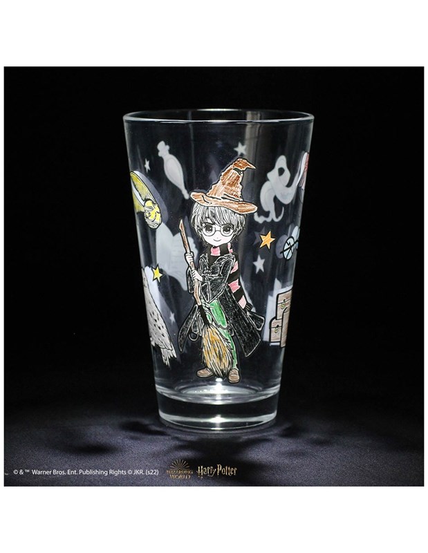 Verre à colorier Harry Potter - Arribas