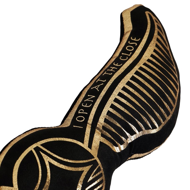 COUSSIN VELOURS ALUMNI - VIF D'OR - HARRY POTTER