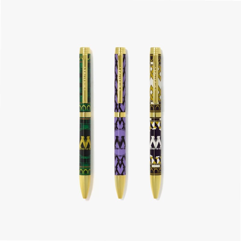 Set 3 stylos Ministère de la Magie MinaLima - Harry Potter