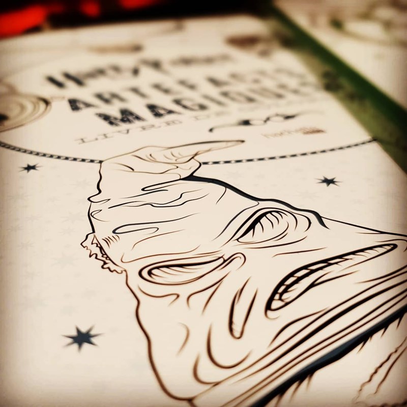 Harry Potter - Artefacts Magiques (Coloriage)