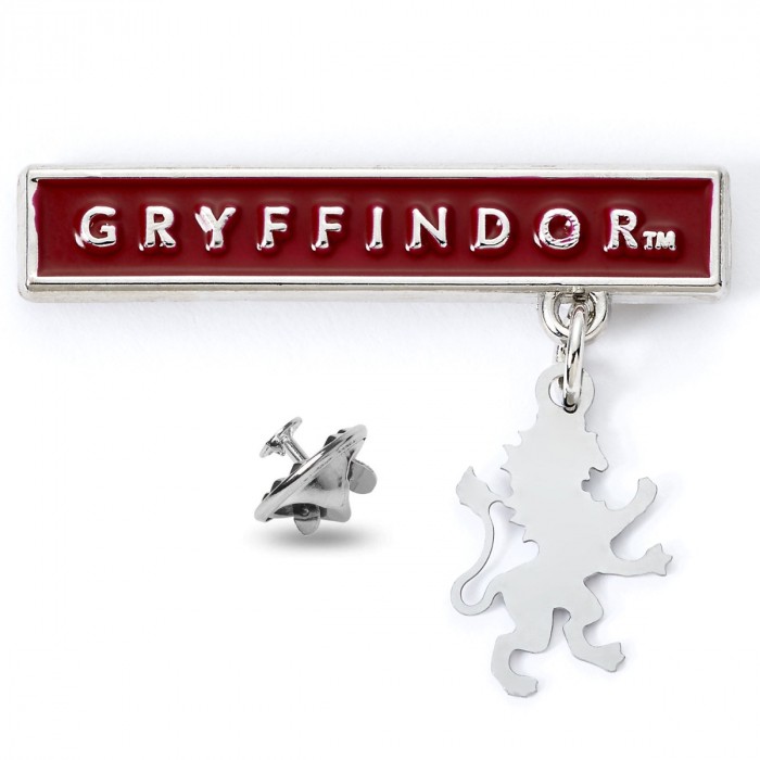 Pins barre et charm Gryffondor - Harry Potter