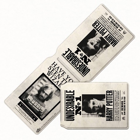 Porte-cartes Wanted poster