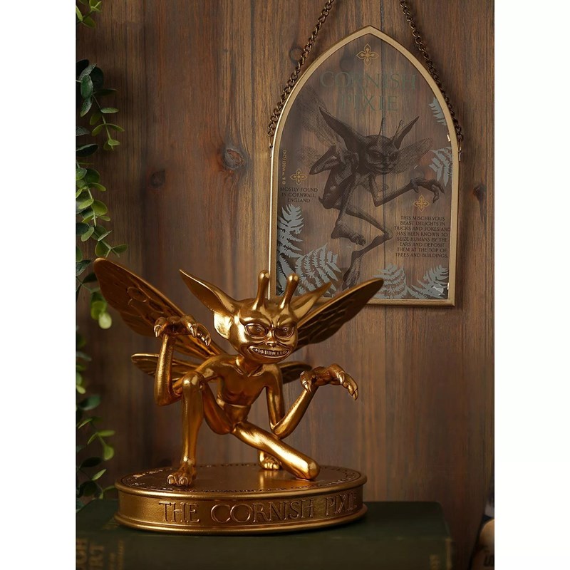 Plaque en verre voûtée suspendue Lutin de Cornouaille - Harry Potter