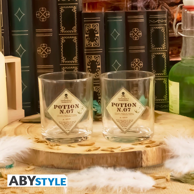 Set bouteille & verres potion - Harry Potter
