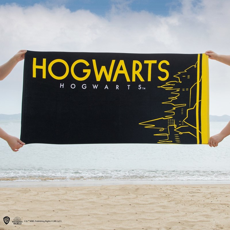 Serviette de plage Poudlard - Harry Potter