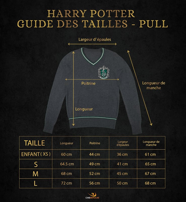 Pull cardigan Serpentard - Harry Potter