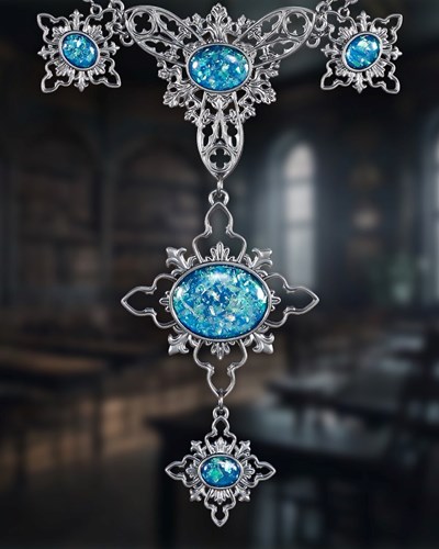 collier d'opale maudit harry potter noble collection 02