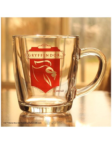 Mug Gryffondor en verre Arribas - Harry Potter