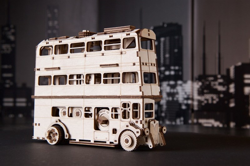 Kit assemblage bois Magicobus - Harry Potter