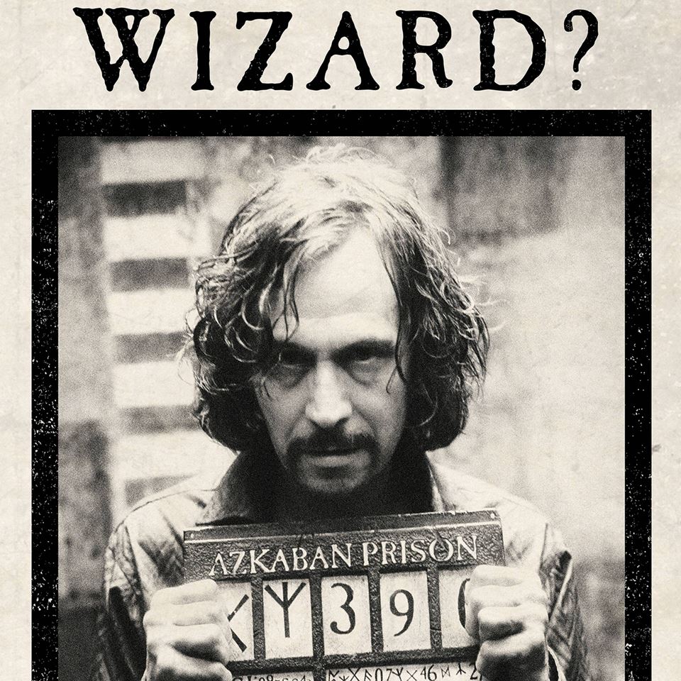 Poster Sirius Black "Have You Seen This Wizard" - MinaLima