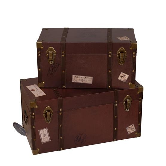 Ensemble de 2 malles Harry Potter imitation cuir