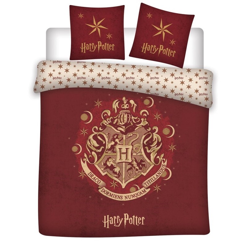 Parure de lit Harry Potter Poudlard - 2 personnes