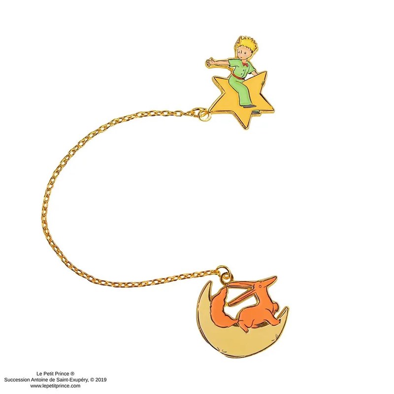 Marque-page Chaîne – Le Prince et le Renard – Le Petit Prince