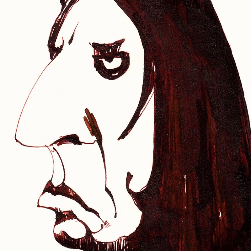 Print Professeur Rogue Carte du Maraudeur par MinaLima - Harry Potter