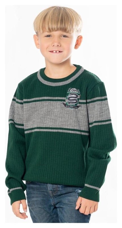 SWEAT ENFANT HARRY POTTER QUIDDITCH - SERPENTARD