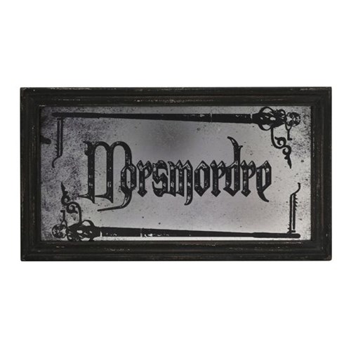 Plaque miroir Morsmordre - Morsmordre Harry Potter