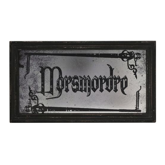 Plaque miroir Morsmordre - Morsmordre Harry Potter