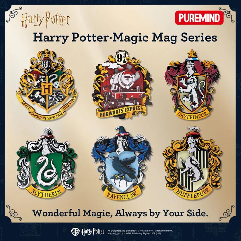 Puremind x Harry Potter Magic Mag Series (Full Box) Includes 6 1650
