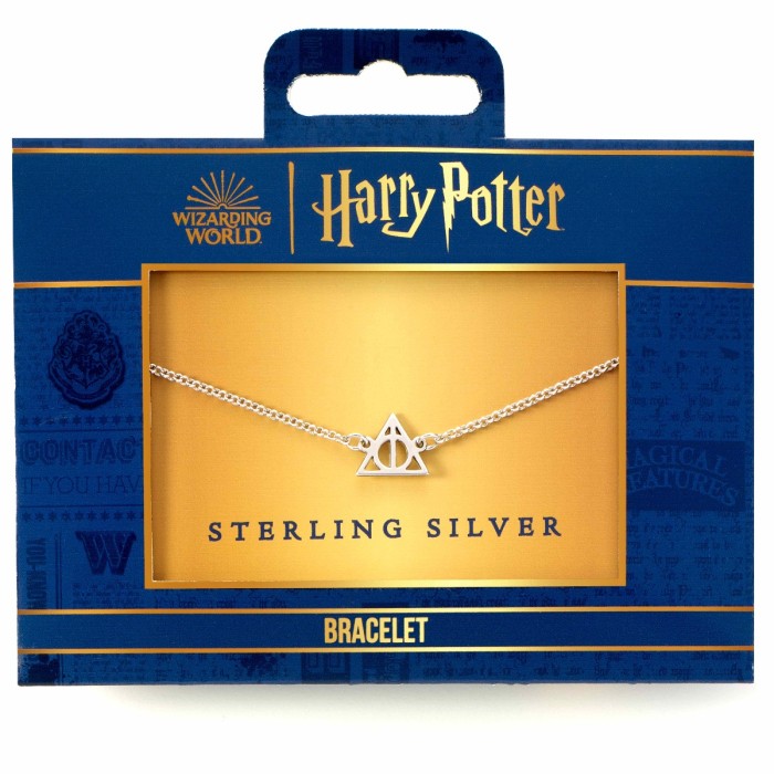 Bracelet argent Reliques de la Mort - Harry Potter