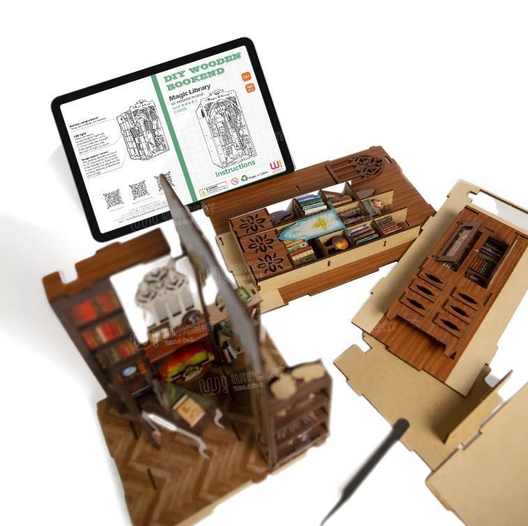 Book Nook Magic Library