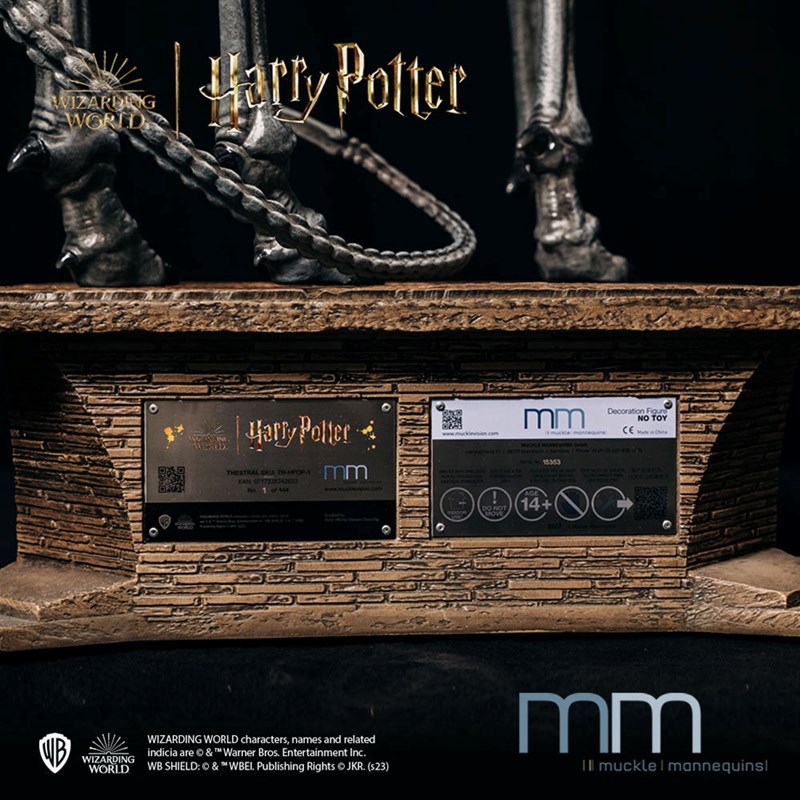 Statue taille réelle Sombral éd. lim. 444 ex. - Harry Pottrer