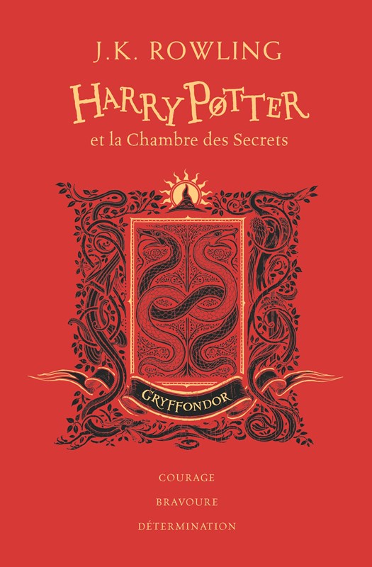 Edition Gryffondor 20 ans Harry Potter et la Chambre des Secrets