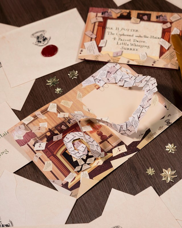 Carte de voeux Lettre acceptation Harry Potter - MinaLima - 25 Ans de Magie