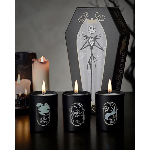 Set de 3 bougies décoratives - L'Étrange Noël de Monsieur Jack